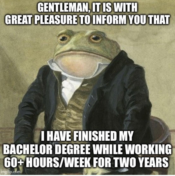 It was worth it in the end