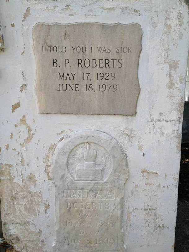 It wasnt just allergies Key West Cemetery Florida