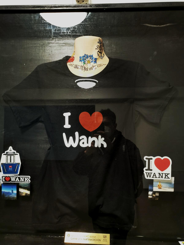 Items from a souvenir shop in germany Mount Wank