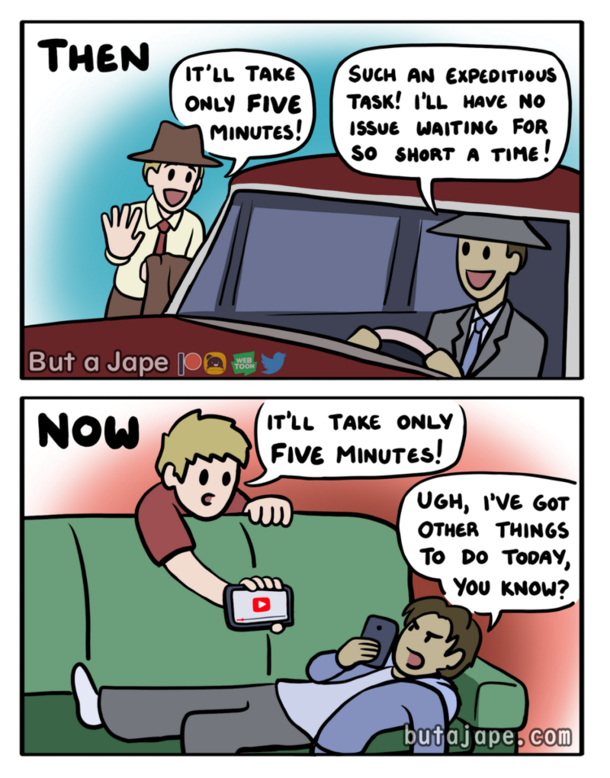 Itll take only five minutes