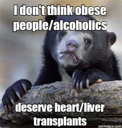 Its a bit dark but Im beginning to feel less and less sympathetic