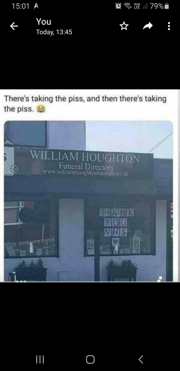 Its a bit insensitive
