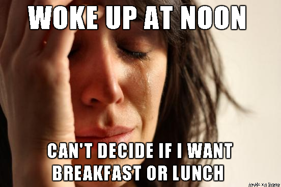 Its a dilemma