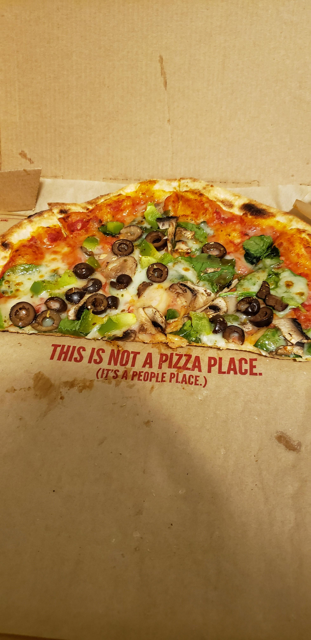 Its a good thing I got mine vegitarian