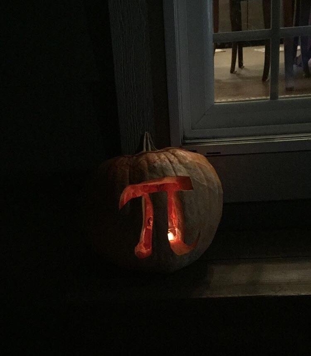 Its a pun kin