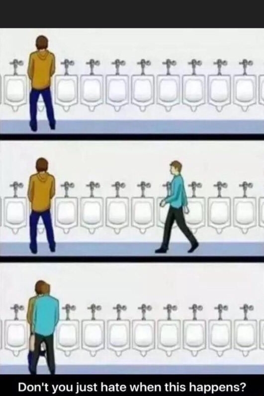 Its a really awkward feeling