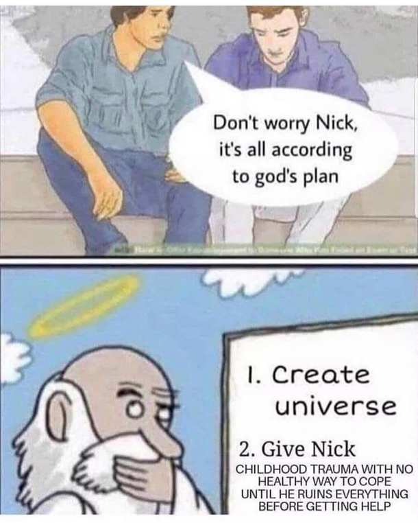 Its all according to Gods plan