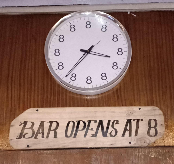 Its always beer oclock in here 