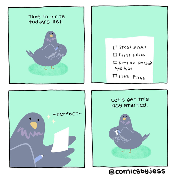 Its always good to have a todo list 