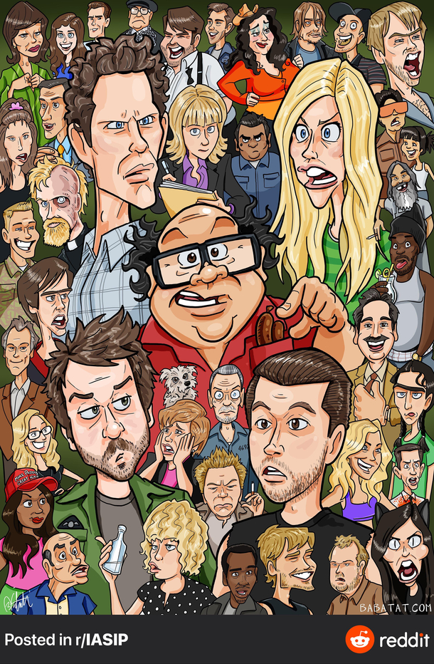 Its Always Sunny Drawn