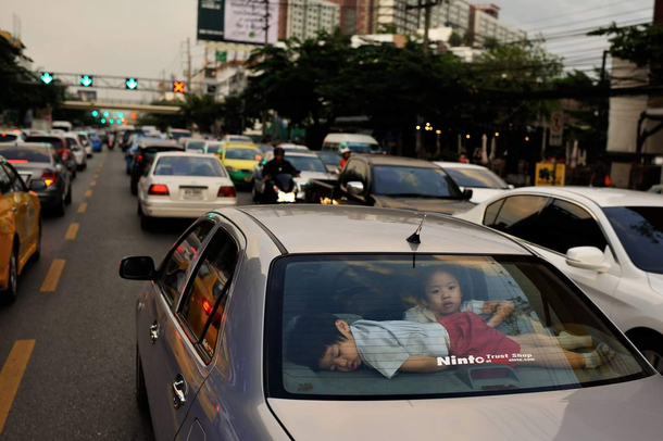 Its back to school day after  years of study at home in Thailand