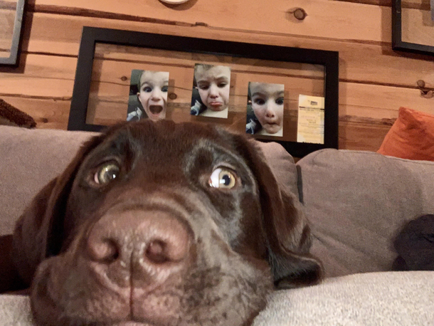 Its behind me isnt it