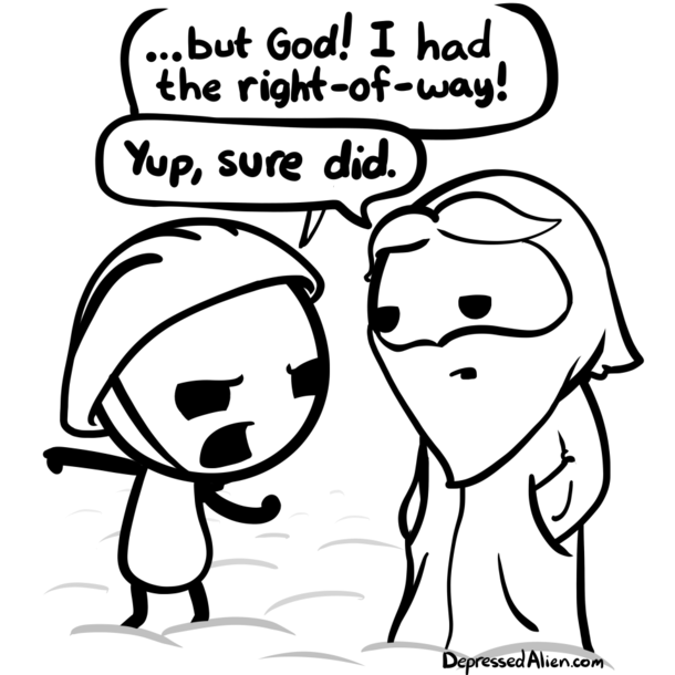 Its certainly possible to be both correct and dead