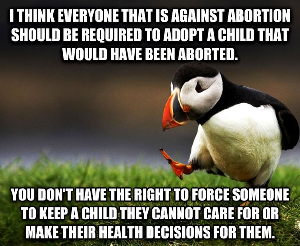 Its ethically and morally wrong to force someone into that kind of a situation