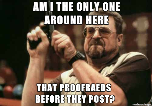 Its getting to be a littel ridiculous