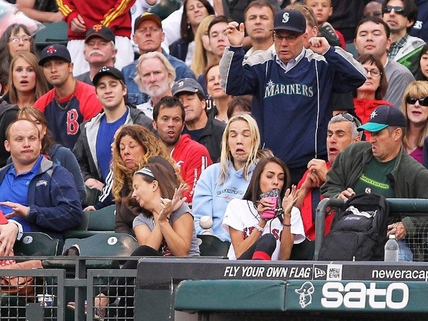 Its hard to choose who is making the dumbest face here