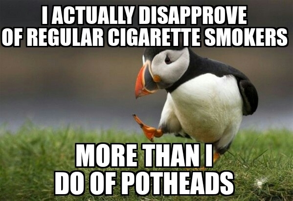 Its just a slow suicide