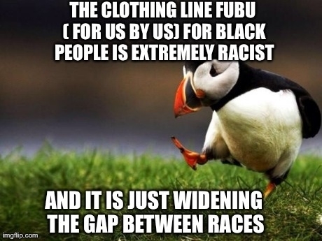 Its just as racist as if white people did it