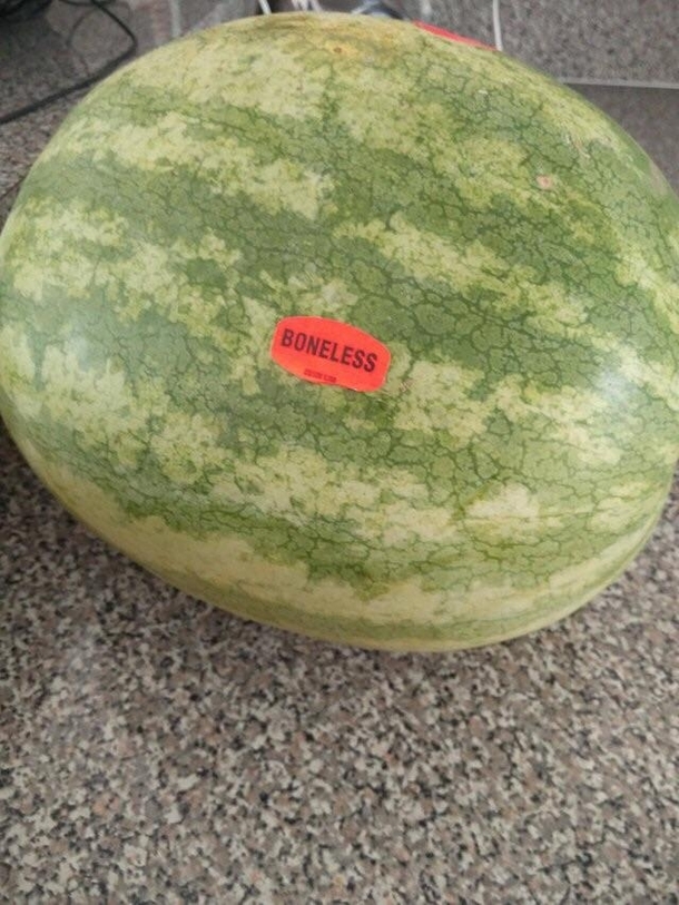 Its like saying seedless chicken