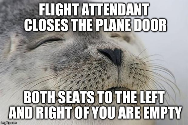 Its like winning the airplane lottery