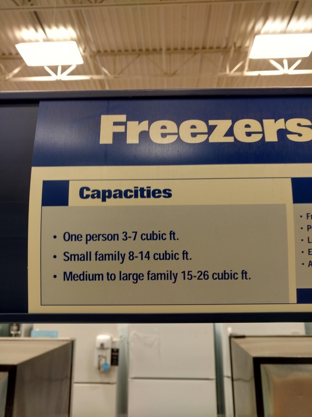 Its nice they help hitmen find the right freezer