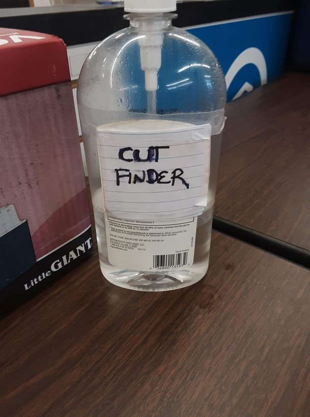 Its not hand sanitizer its