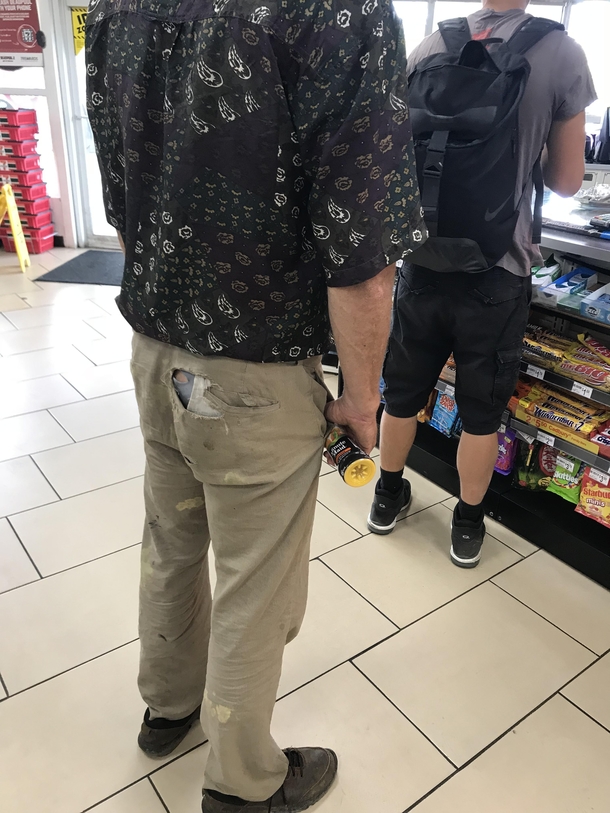 its OK to have a hole in the seat of your pants just make sure it doesnt line up with a corresponding hole in your underwear