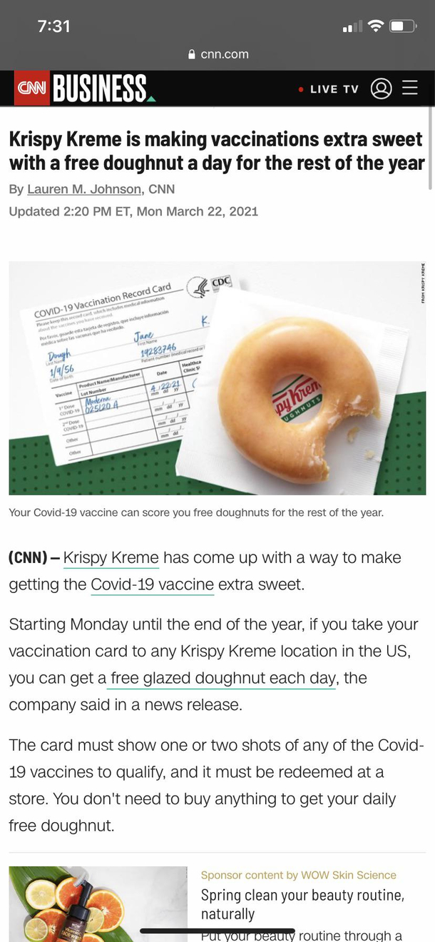 Its only  donuts
