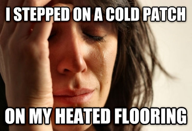 Its quite jarring first thing in the morning