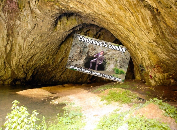 Its that time of year when that damn buble meme comes out of its cave