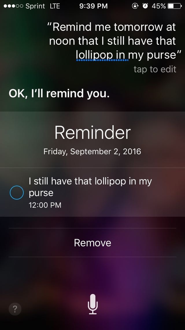 Its the little things