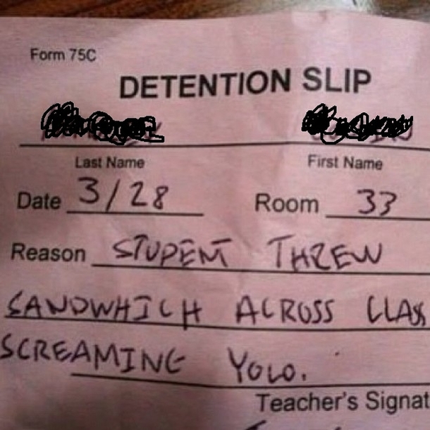 Its tough being a teacher these days