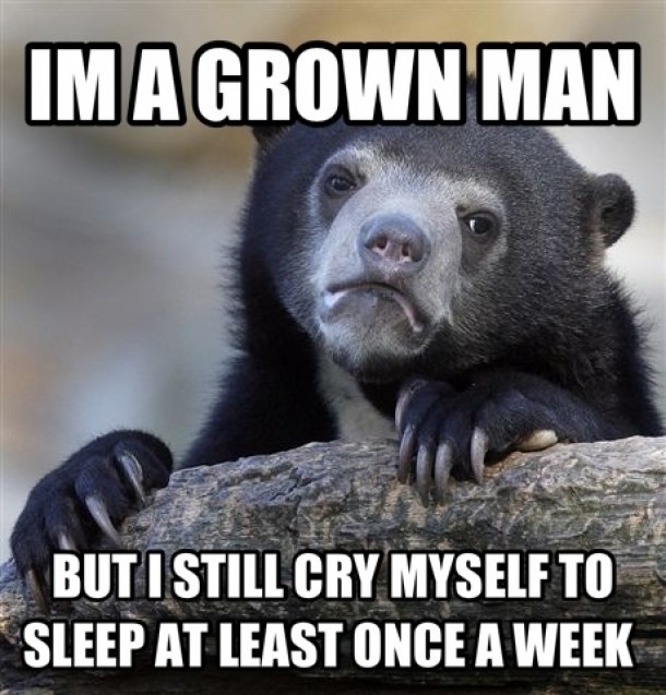 Its very embarrassing to get off my chest but its true