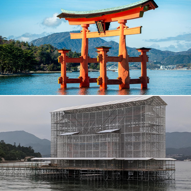 Itsukushima Shrine in Miyajima Japan