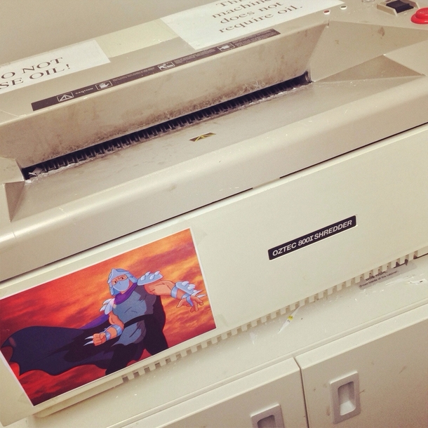 Ive been wanting to do this for months now Finally did it Some humor for the copy room