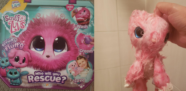 Ive brushed its fur for  minutes