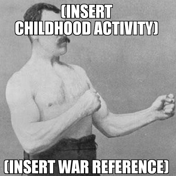 Ive gotten successful overly manly man memes down to a template