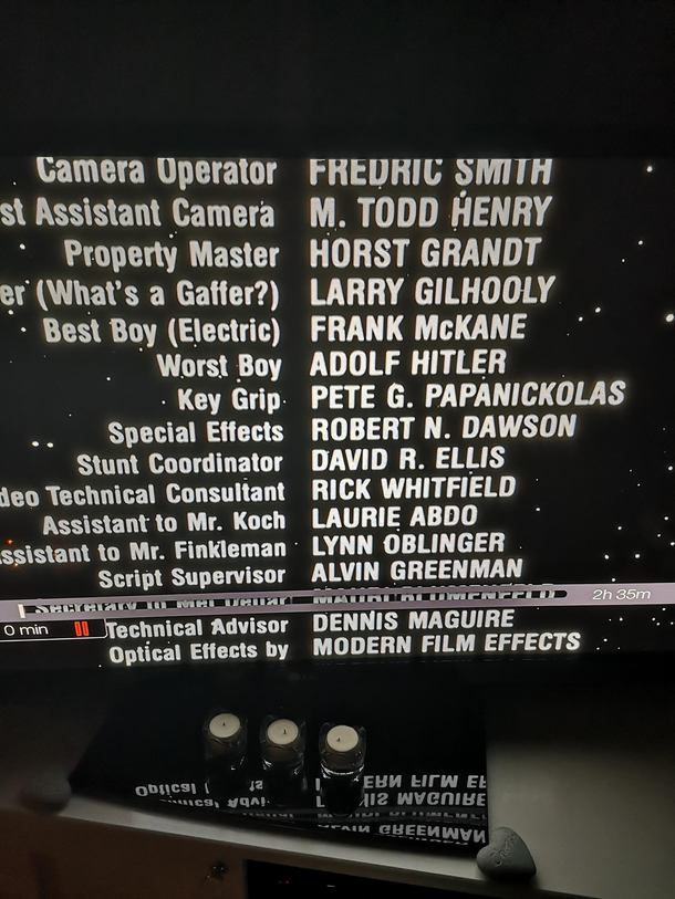 Ive not watched Airplane  in years used to have this on VHS in the s and now just noticed this in the credits for the first time