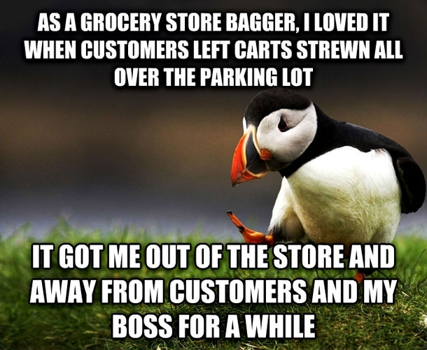 Ive seen a lot of posts calling these people scumbags I worked at a grocery store for  years