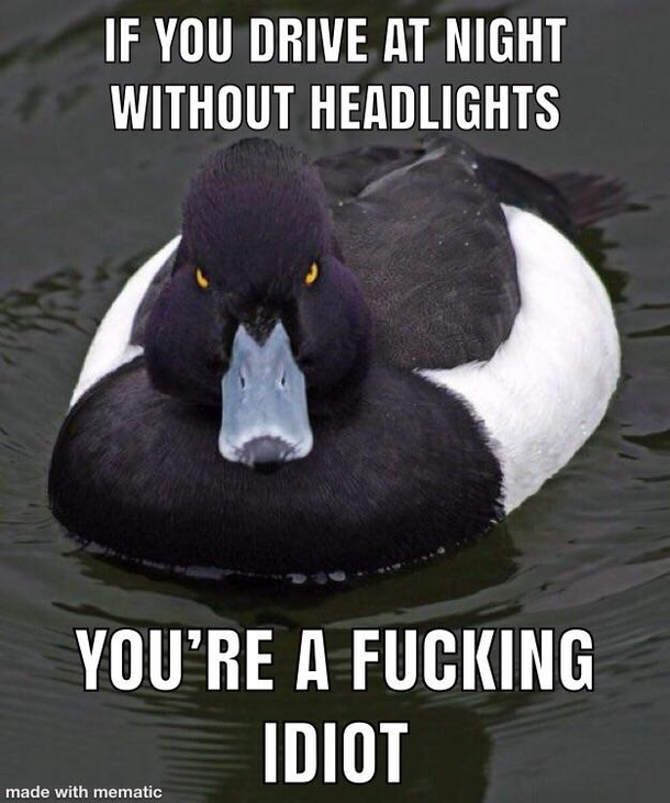 Ive seen  cars already without headlight just today