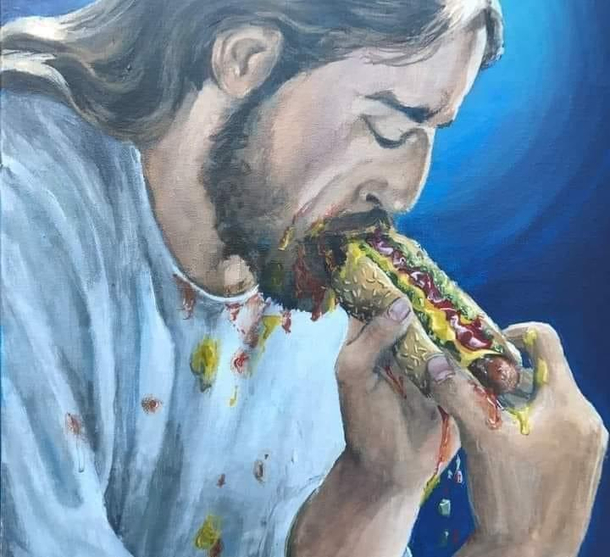 J-Chrizzy gobbling that glizzy