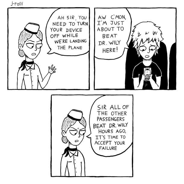 J-Raff Comics - Plane