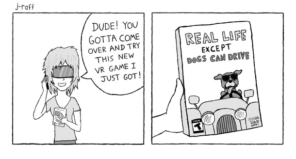 J-Raff Comics - VR Game