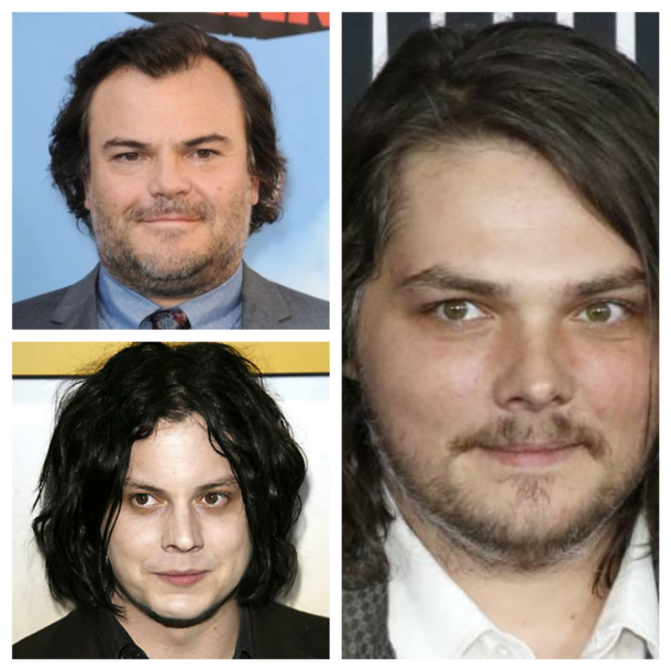 Jack Black  Jack White  Gerard Way