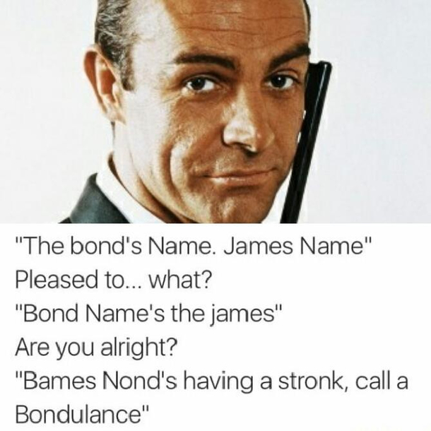 James name bonds game jame