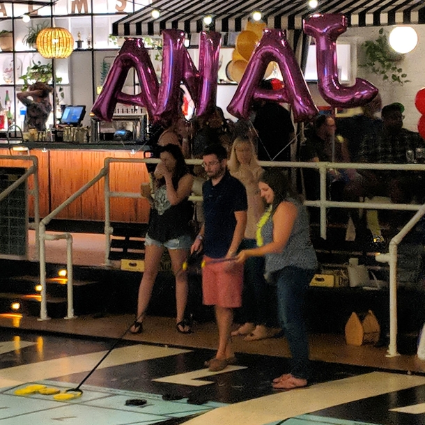 Janas friends didnt consider both sides of the balloon idea