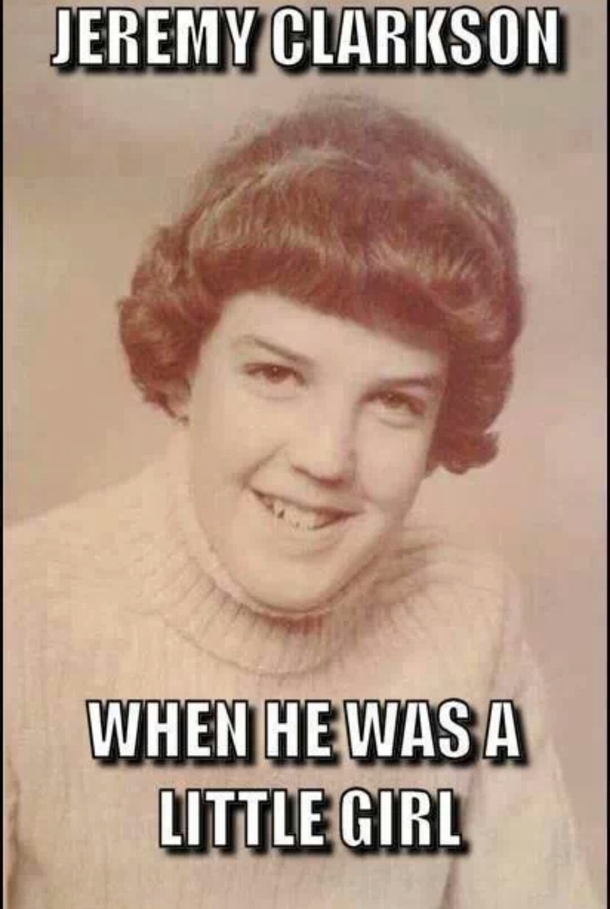Jeremy Clarkson was a cutie