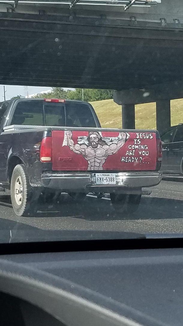 Jesus is coming hard