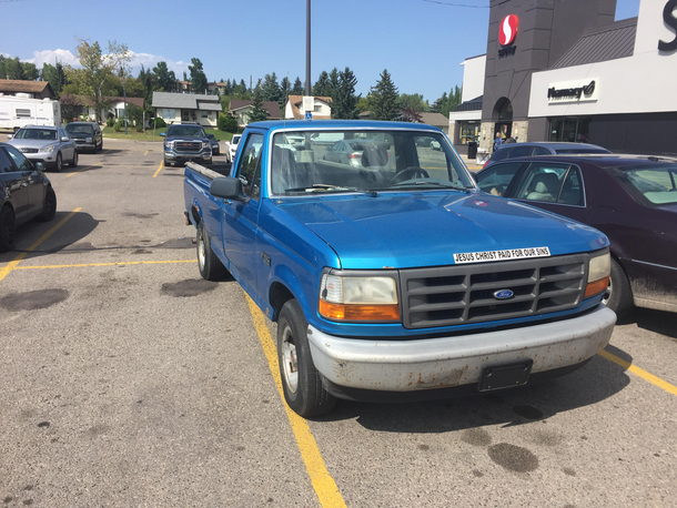 Jesus needs to teach you how to park