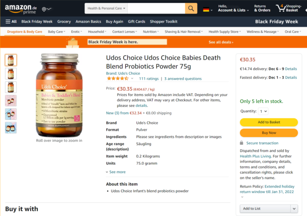 Jesus those must be some strong probiotics